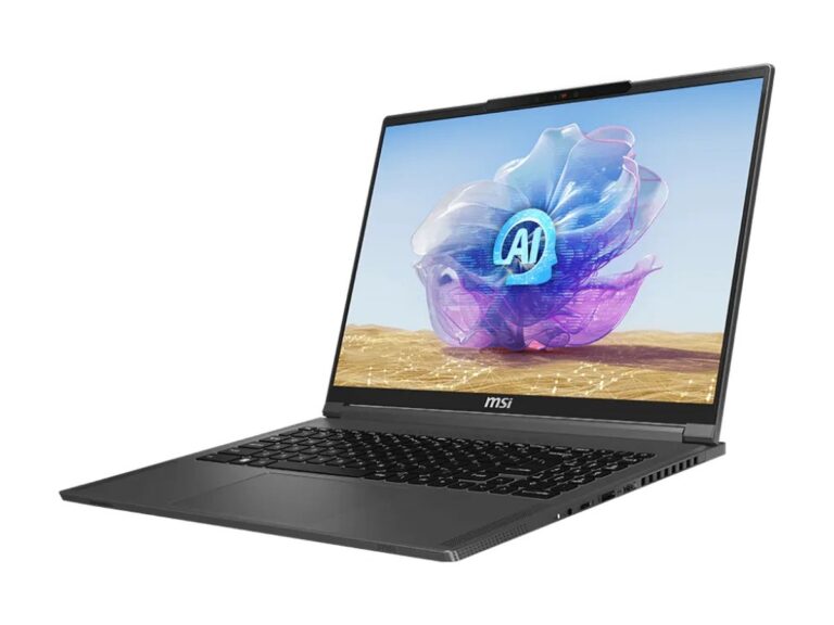 MSI Creator 16 AI Studio — ranking laptopów do grafiki 2026