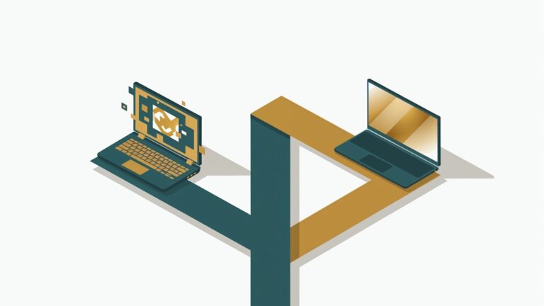 Ilustracja: wybór między laptopem gamingowym a ultrabookiem