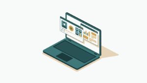 Ilustracja redakcyjna: Laptop do 2000 zł do nauki online i pracy biurowej