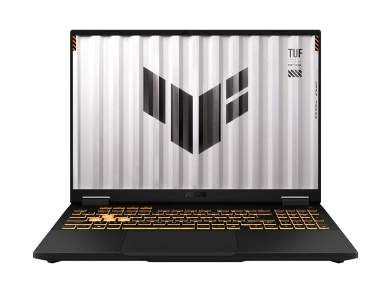 ASUS TUF Gaming F16 — ranking laptop do gier