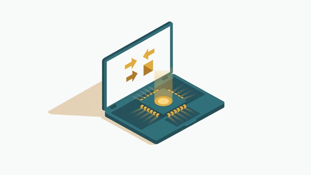 Ilustracja redakcyjna: Procesor w laptopie do 3000 zł — Intel Core czy AMD Ryzen?
